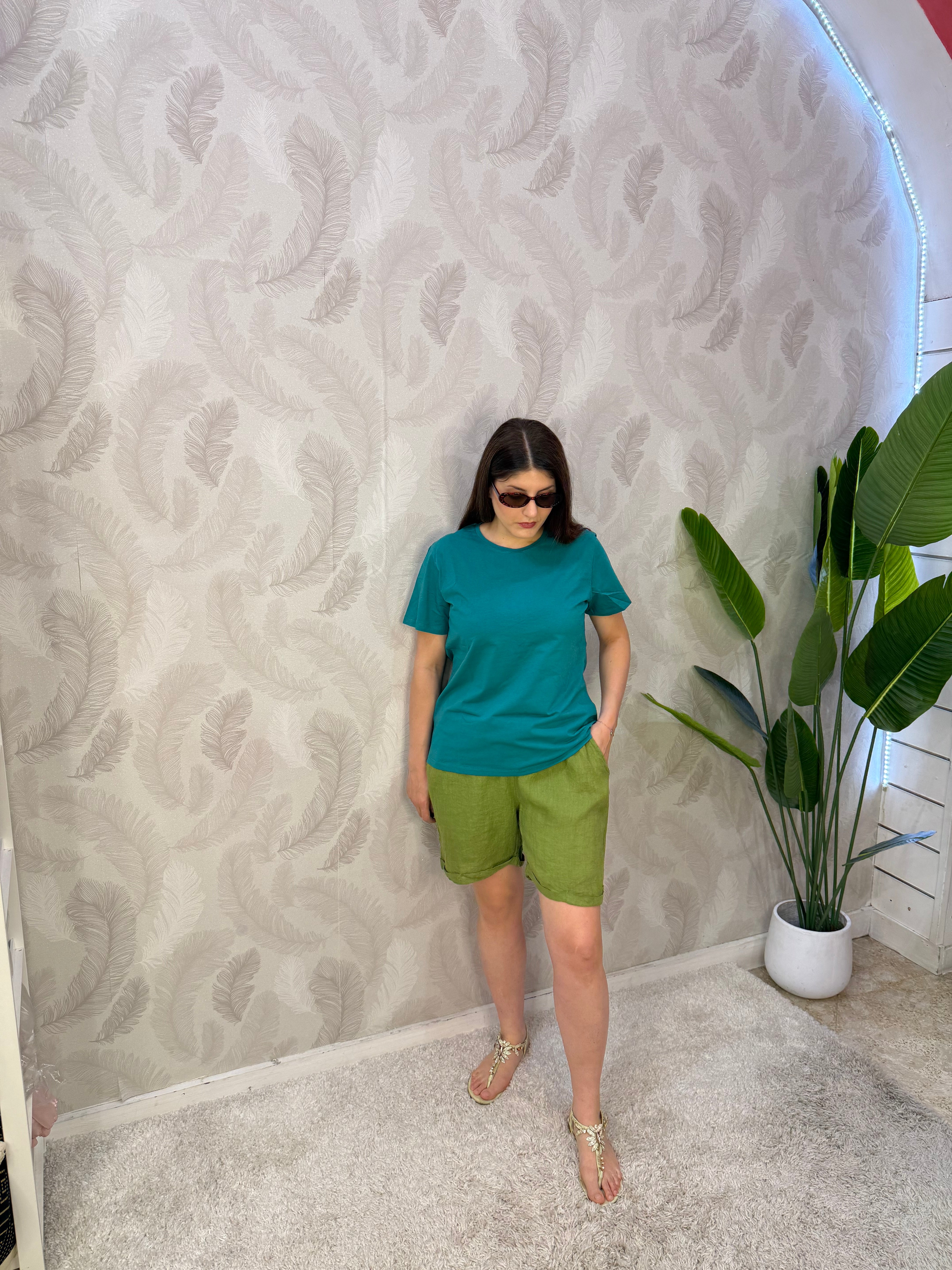 Bermuda Lino Curvy ➰