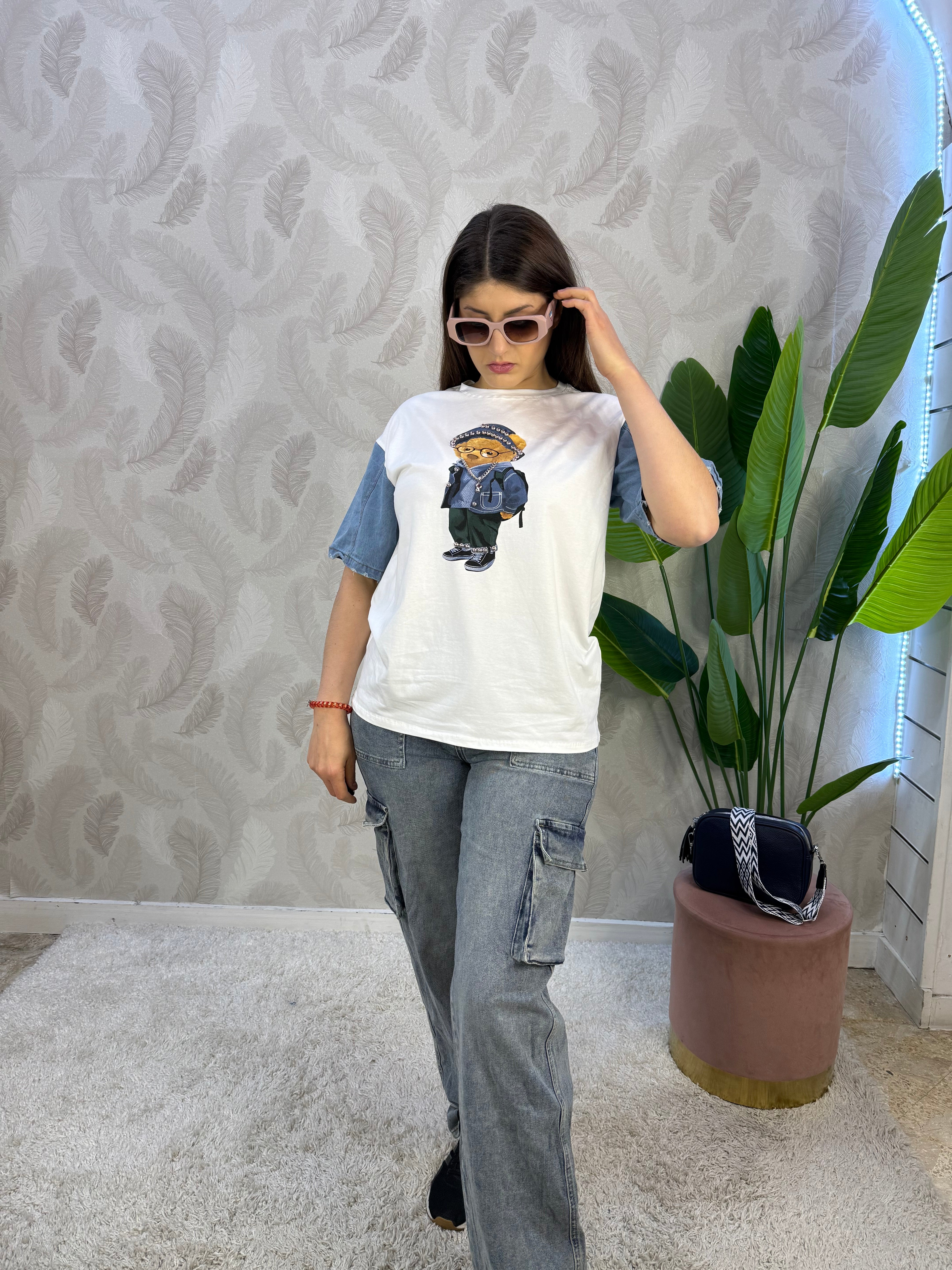 T-SHIRT TEDDY JEANS